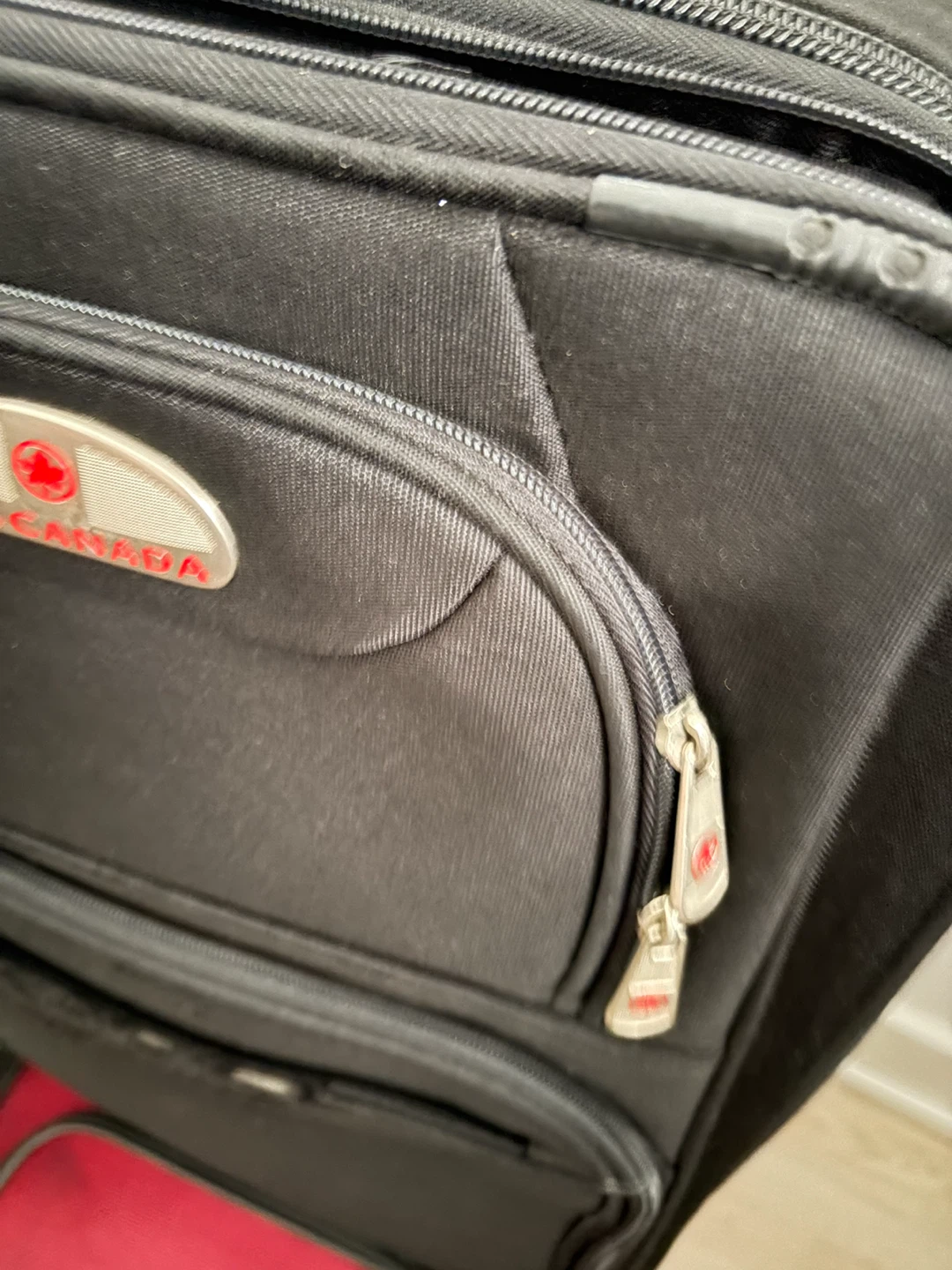 Air Canada Black Wheeled Suitcase