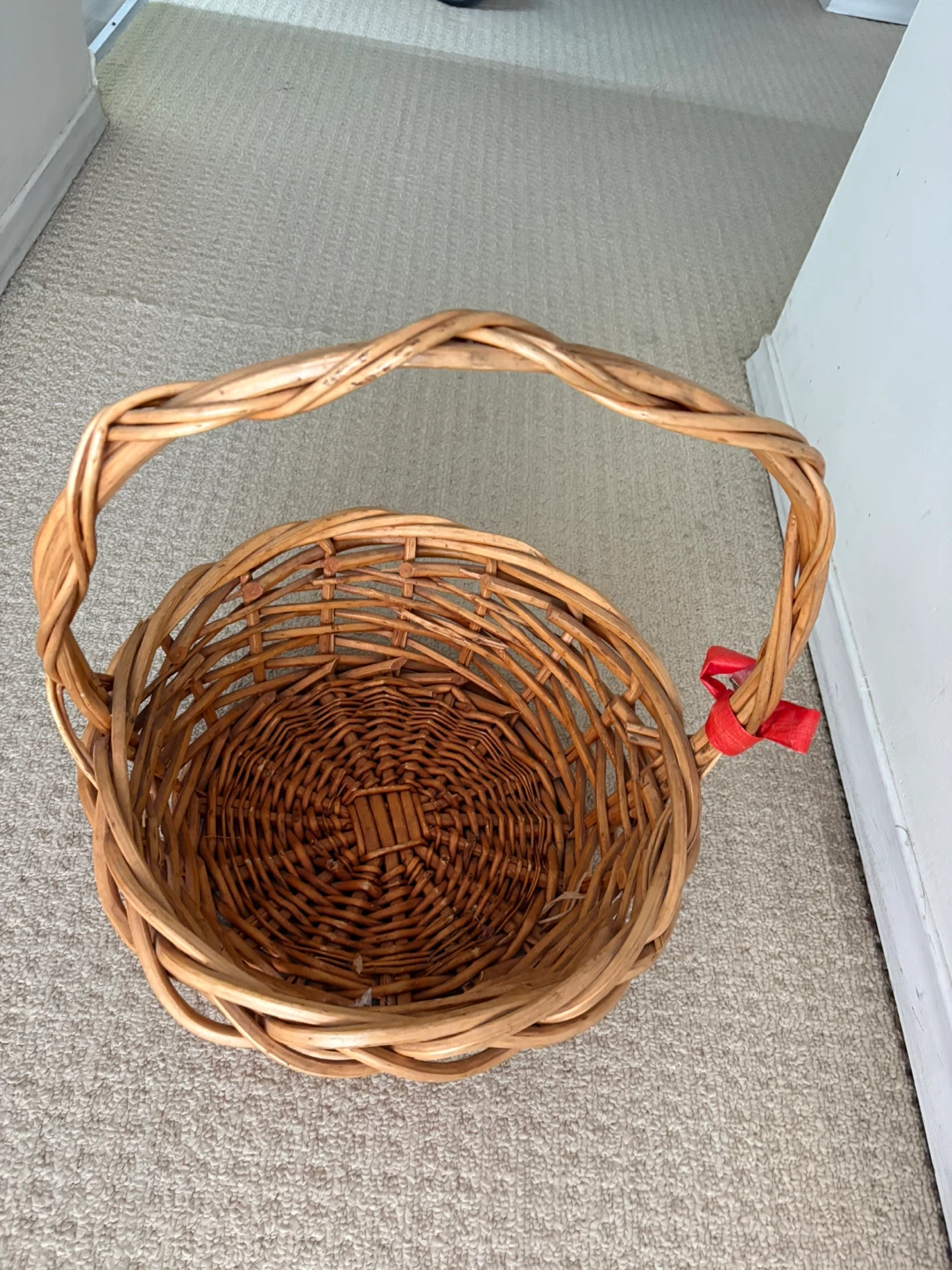 Woven Wicker Basket