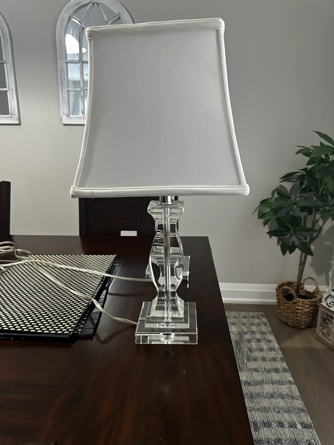 Set of Two Crystal Table Lamps - photo 2