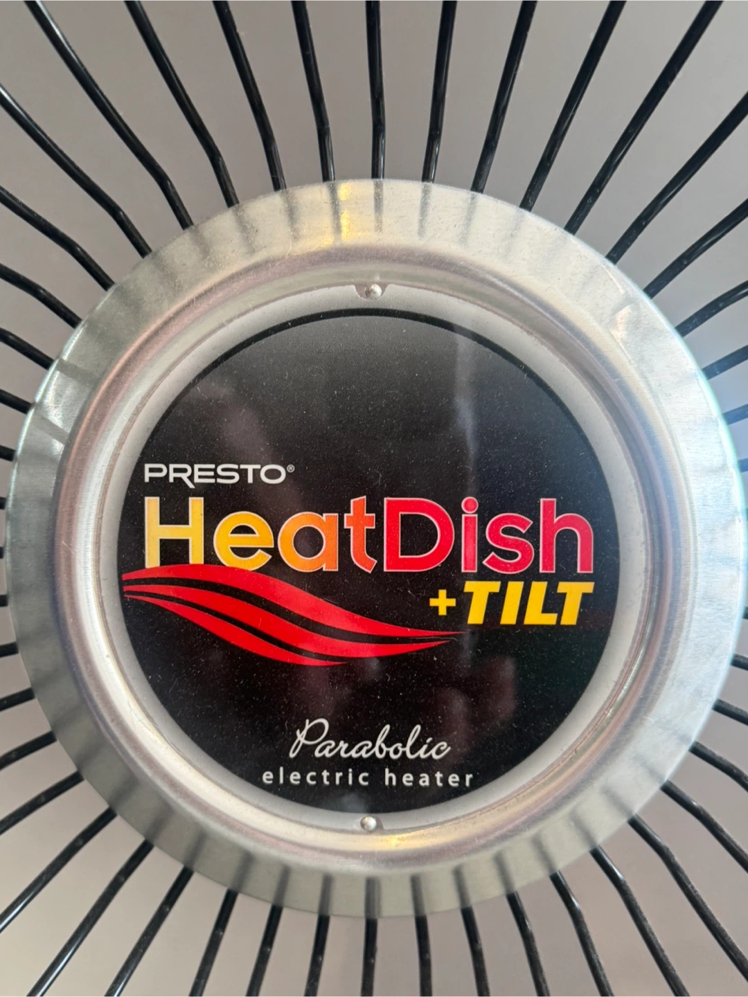 Presto HeatDish +Tilt Parabolic Electric Heater - photo 2
