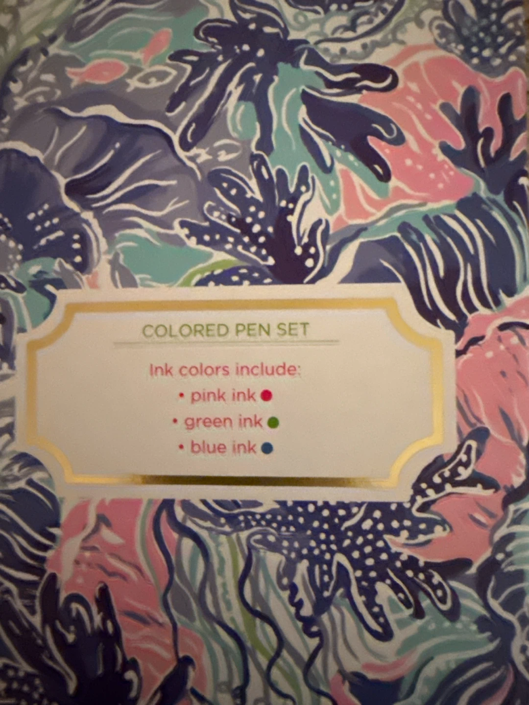 Lilly Pulitzer 3-Piece Colored Pen Set - photo 3