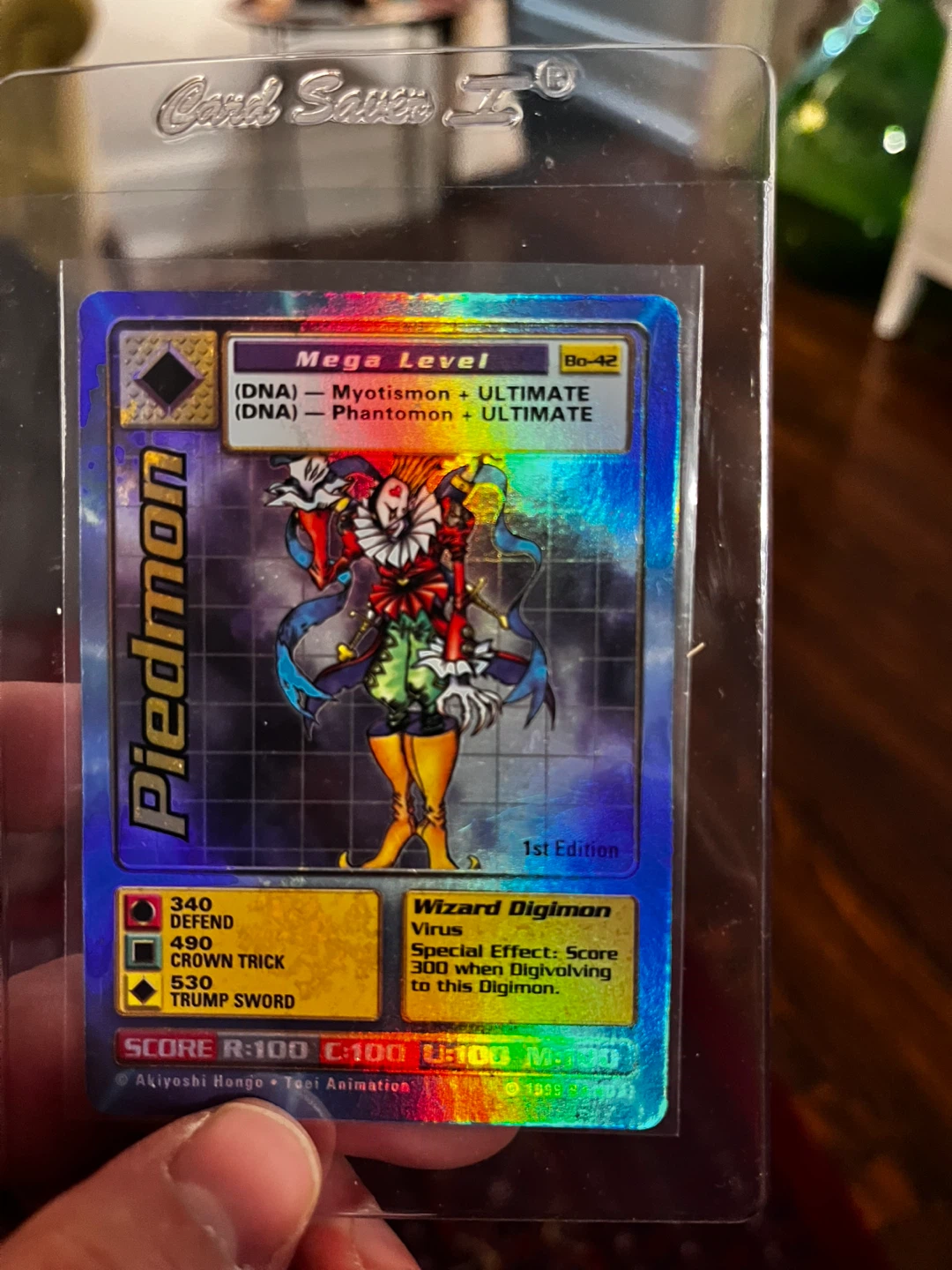 Digimon Piedmon 1st Edition Trading Card