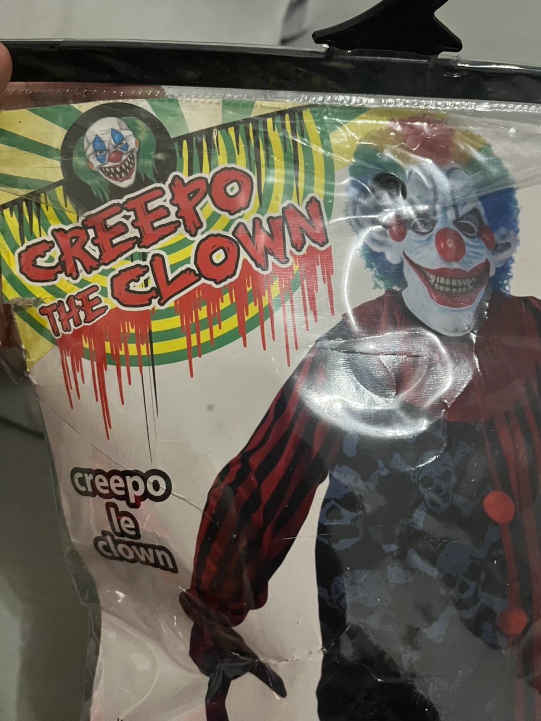 Creepo The Clown Adult Costume - photo 5