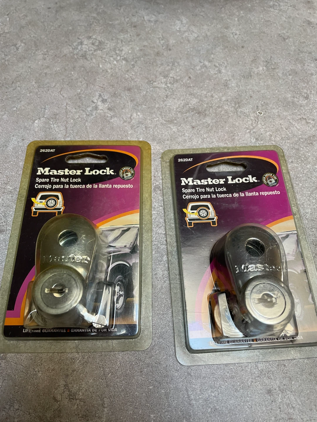 Spare Tire Nut Lock (2)