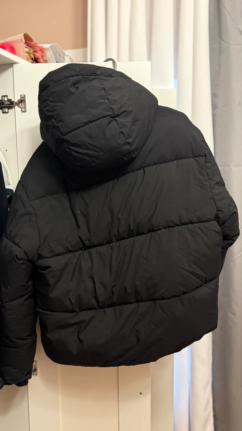 Korean Black Puffer Jacket (Unisex) - photo 2