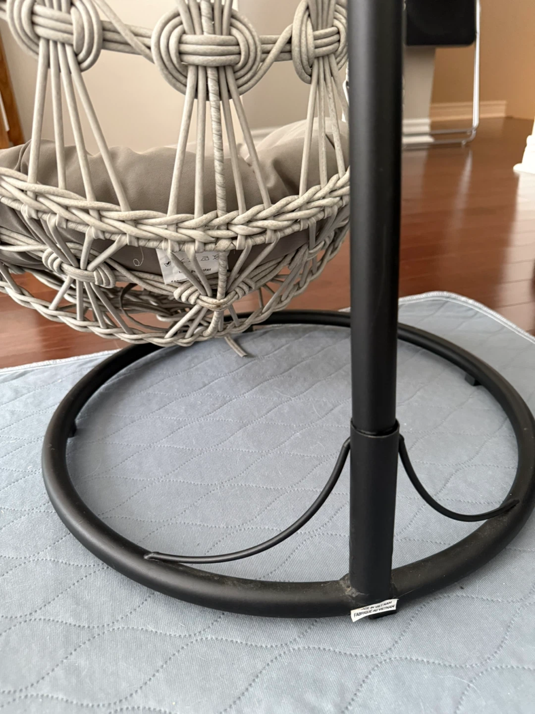 Wicker Pet Swing Chair - photo 3