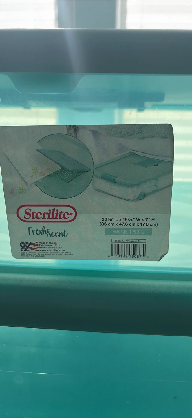 X4 Sterilite FreshScent Under-Bed Storage Bin - photo 2