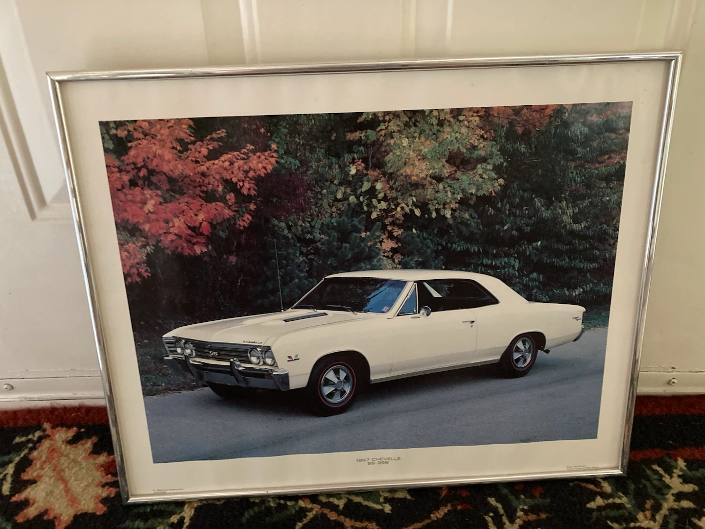 The Classics Collection 1967 Chevelle SS 396 Framed Print