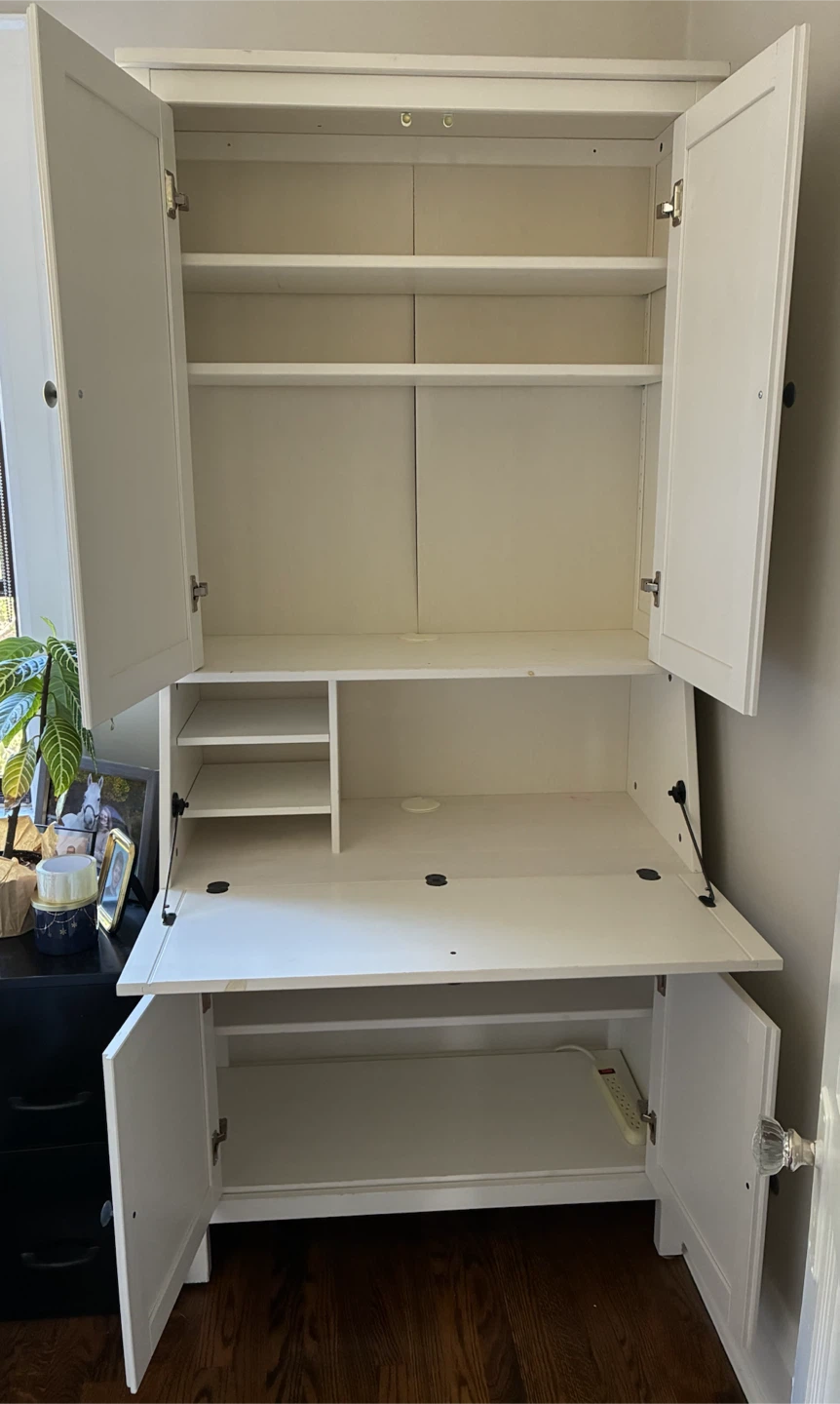 Ikea Hemnes Secretary Desk - photo 2