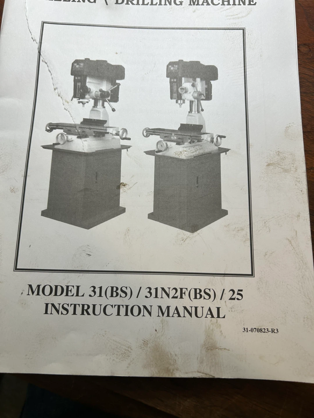 Milling /drilling machine