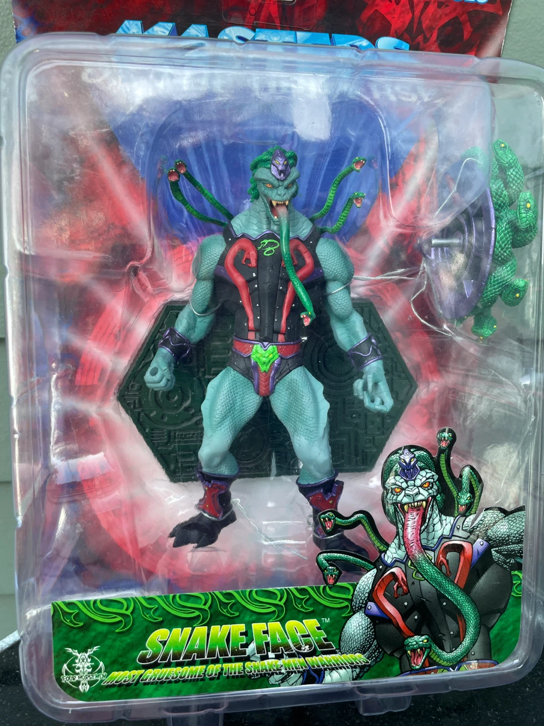 Masters of the Universe Snake Face Mini-Statue - photo 2