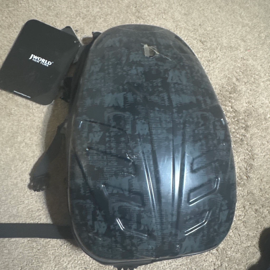 J World New York Hard Shell Laptop Backpack