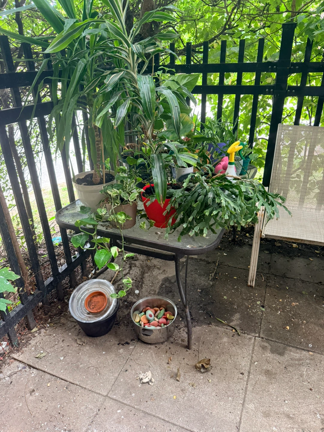Patio set- will be cleaned before pick up - photo 5
