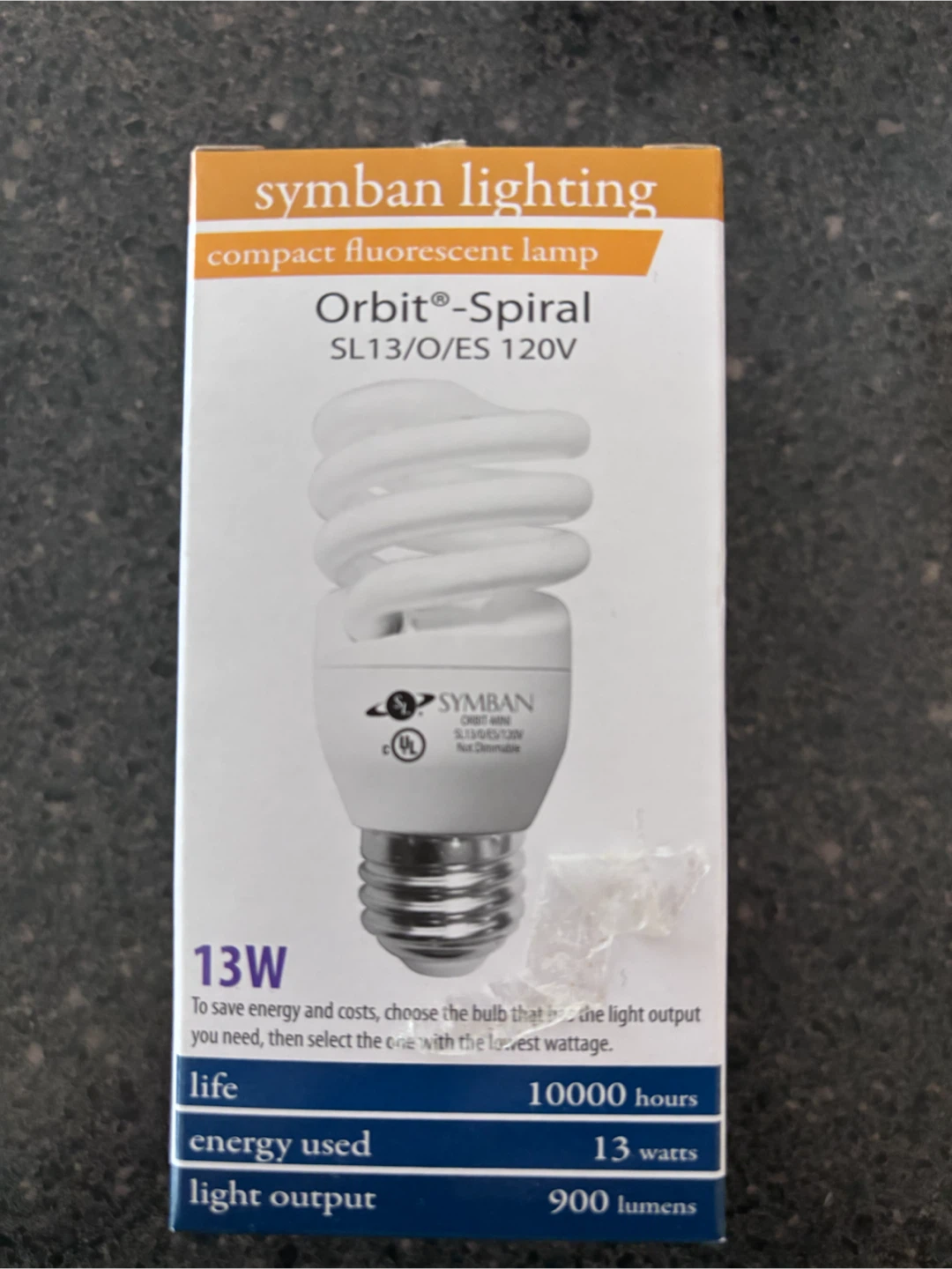 Symban Orbit-Spiral CFL Bulb 13W
