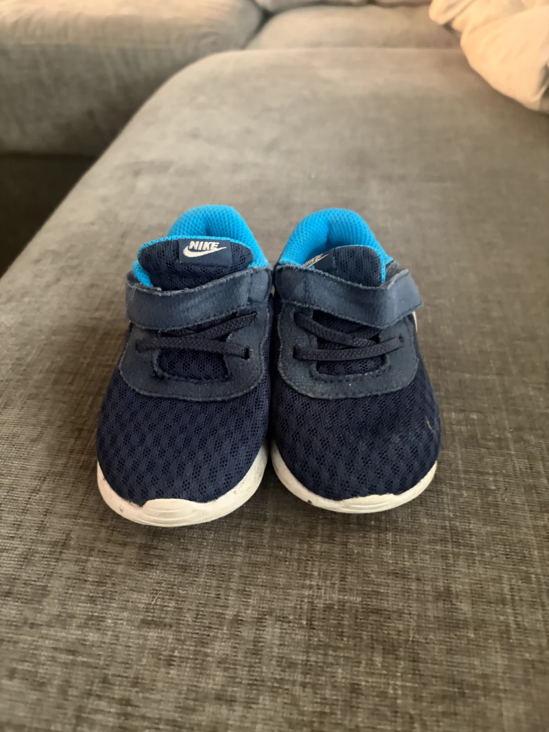 Nike Toddler Running Shoes Navy Blue Size 5C