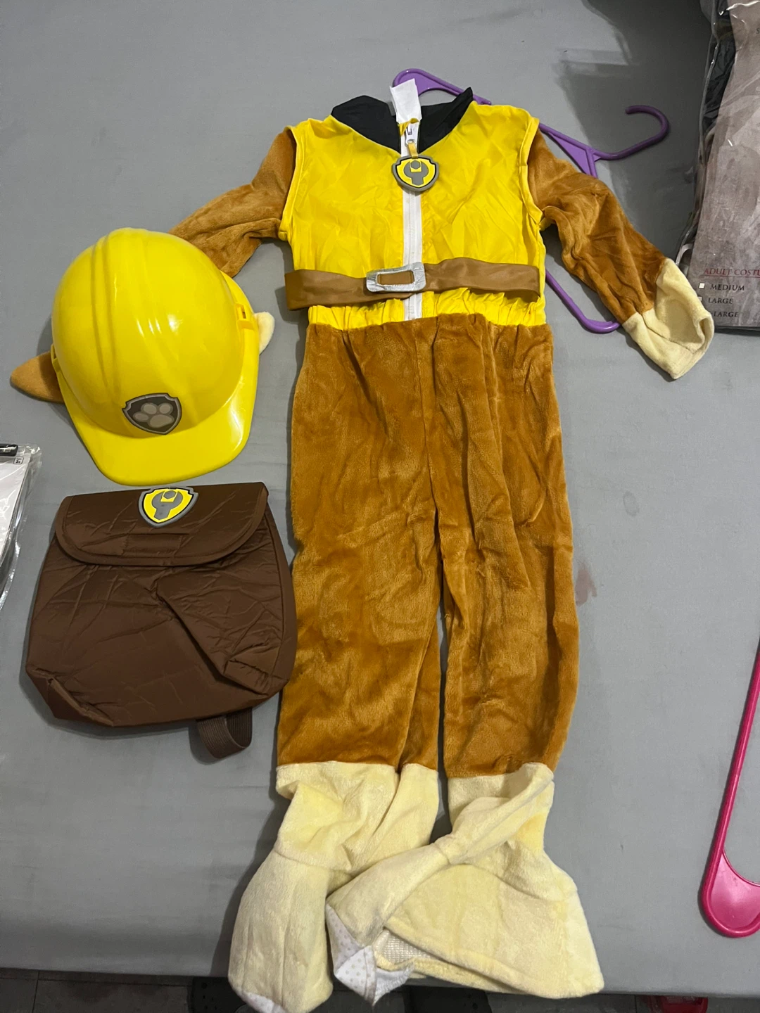 Paw Patrol Rubble Toddler Costume 3T-4T