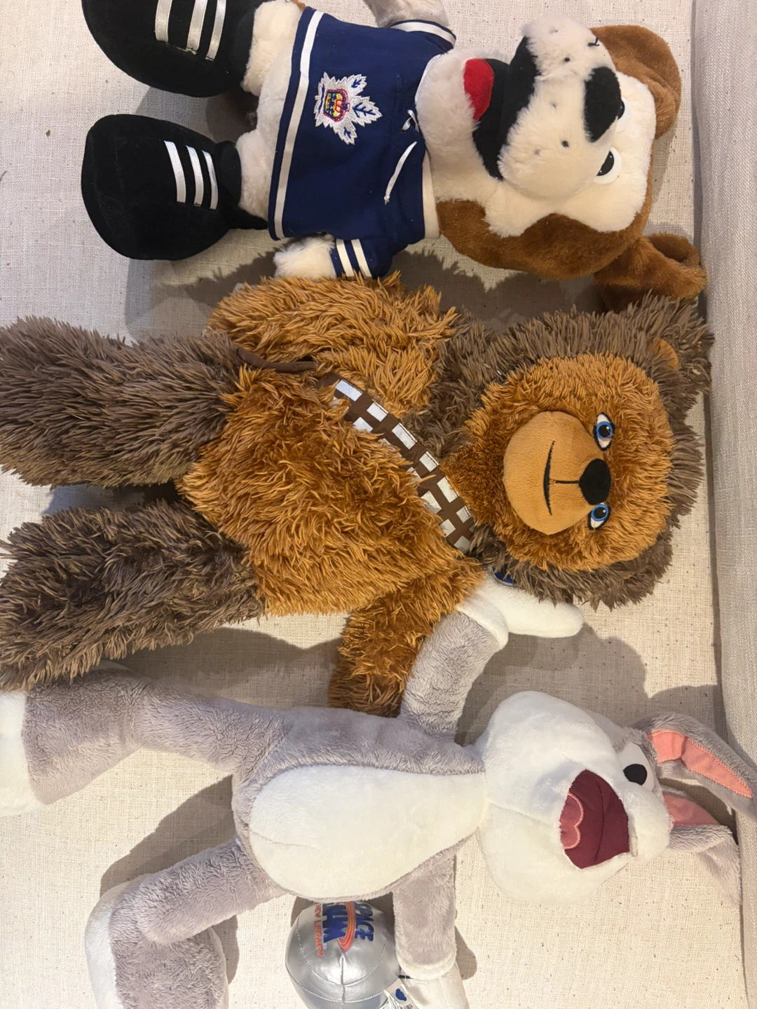 Set of 3 Character Plush Toys