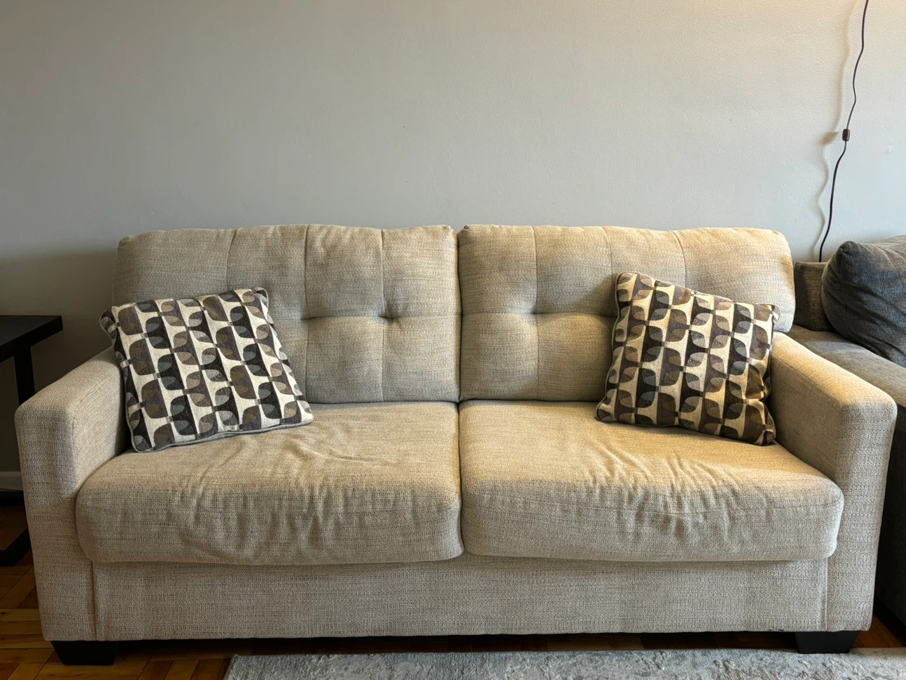 Ashely - Mahoney Sofa -  (Colour) Pebble