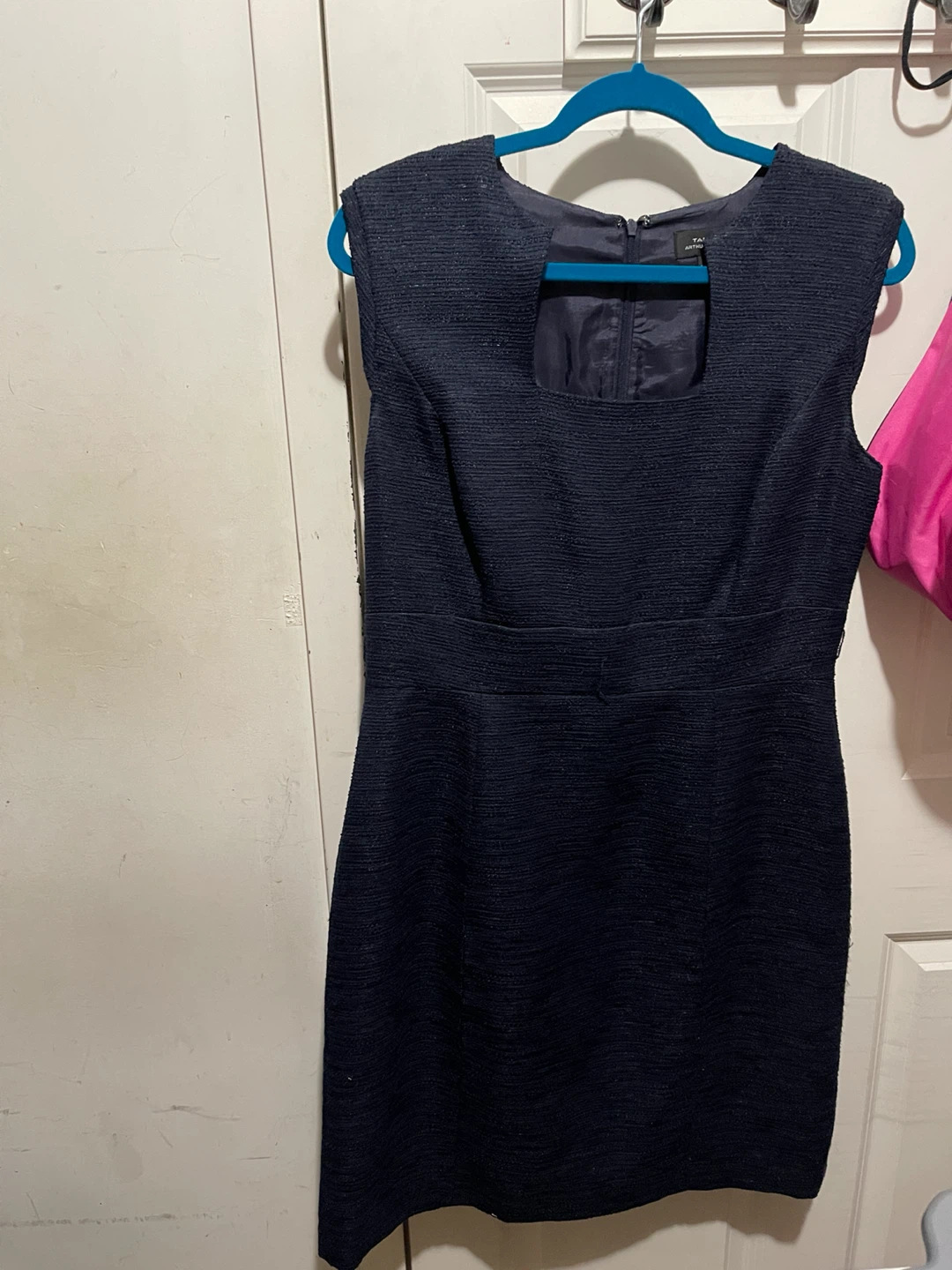 Tahari Arthur S. Levine Navy Dress
