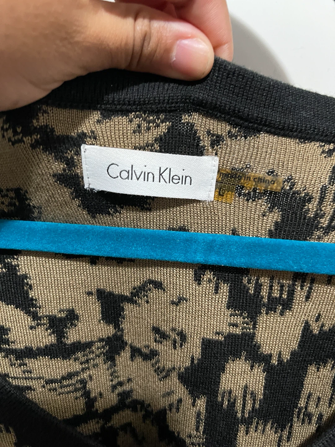 Calvin Klein Animal Print Knit Dress - photo 2
