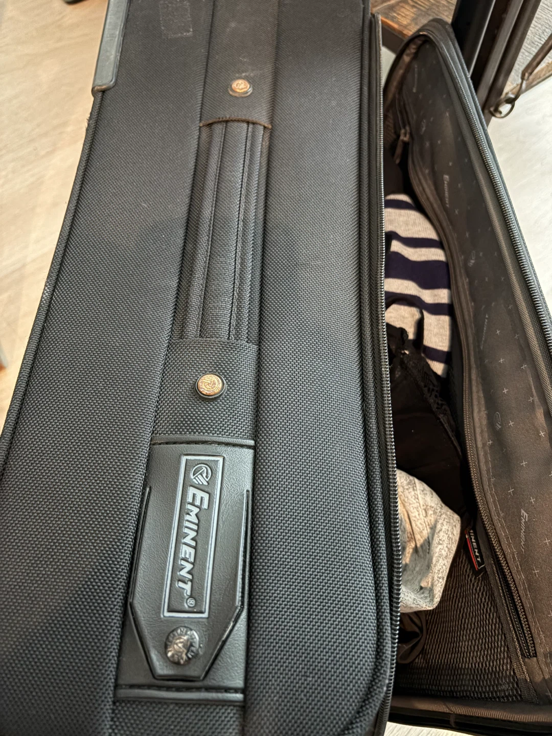Eminent Black Carry-on Suitcase - photo 3