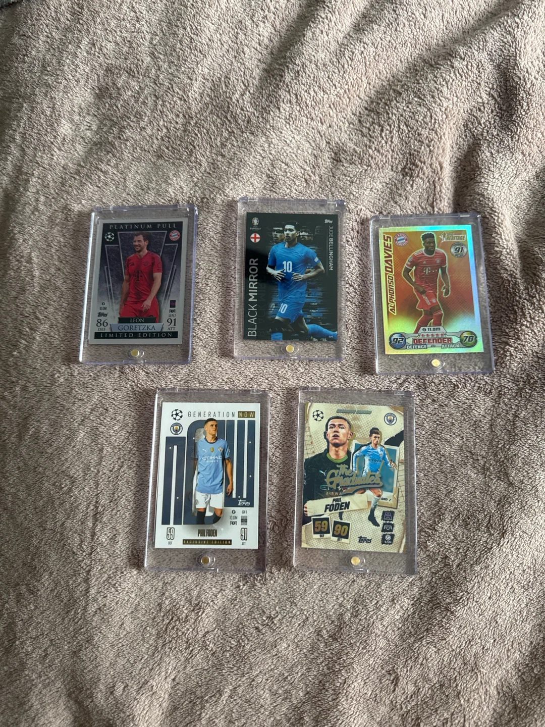 Topps Match Attax Soccer Trading Cards Set