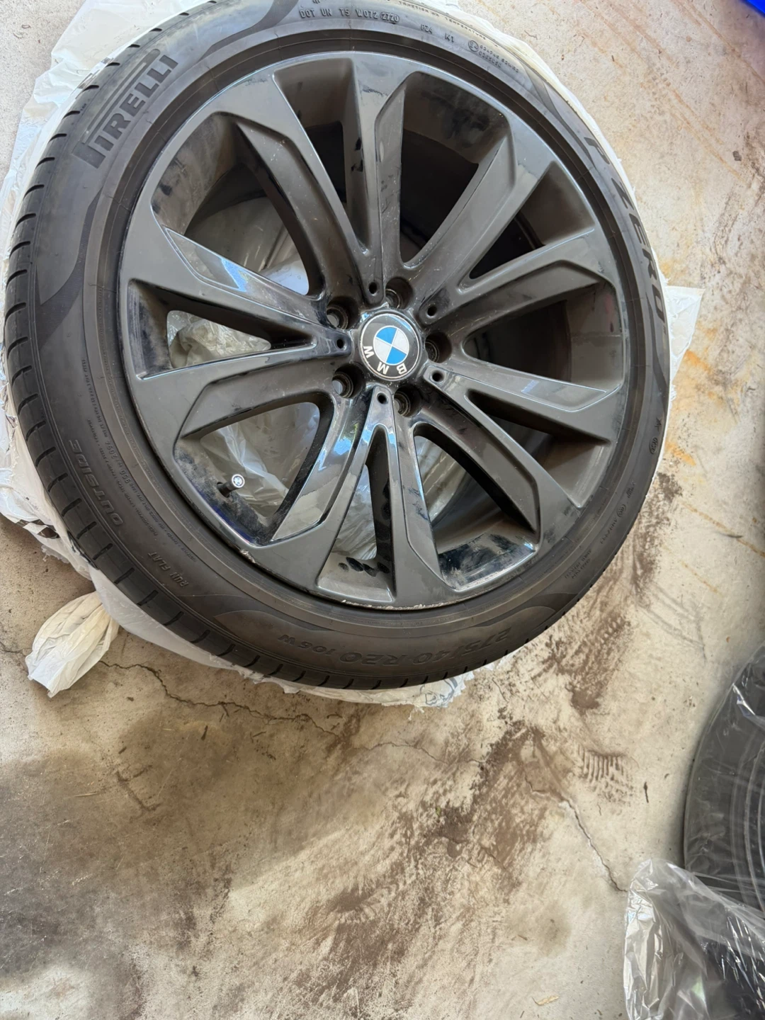 BMW 740M Rims and Pirelli PZero Tires (Set of 4) - photo 2