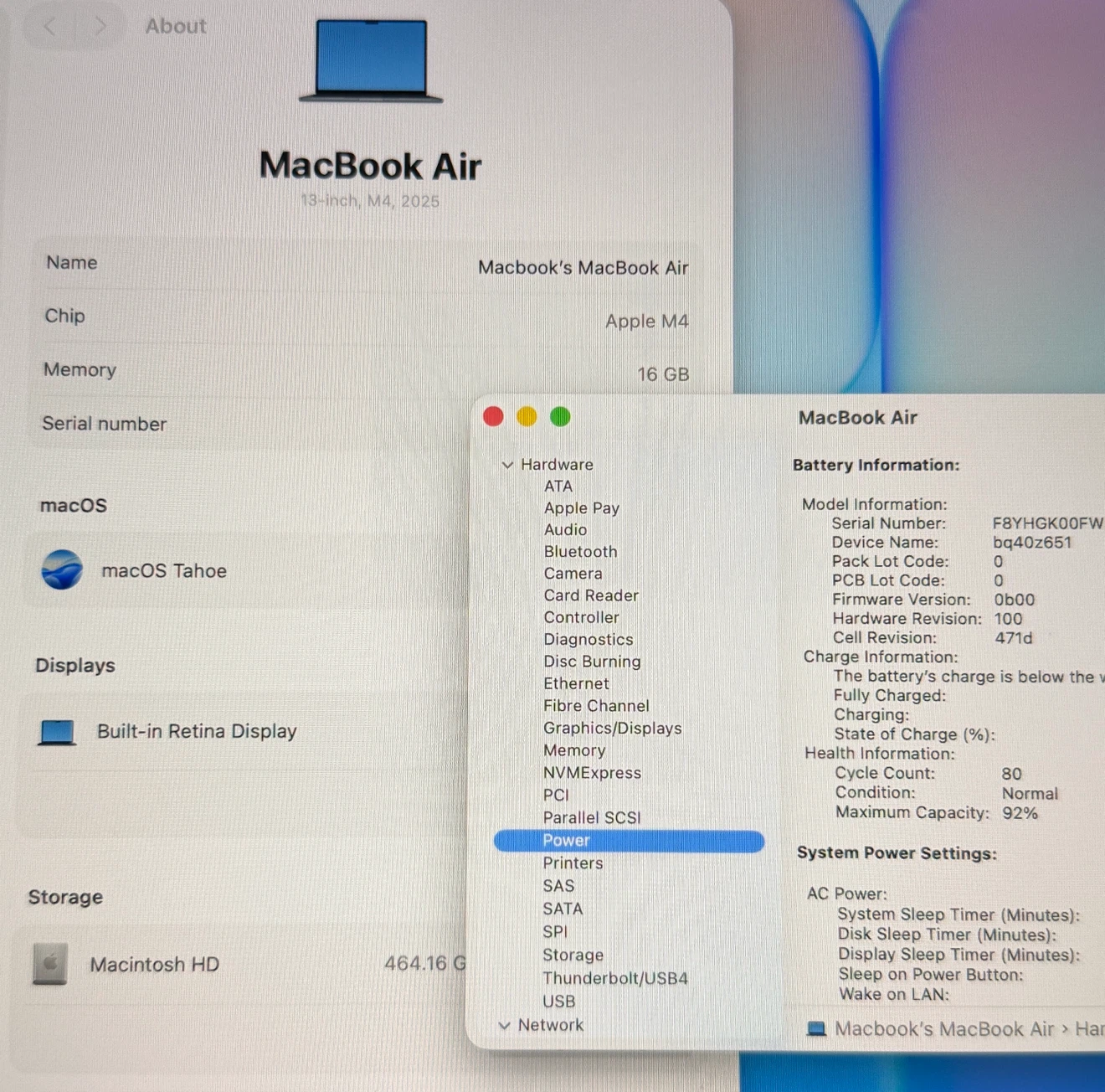 M4 / 16GB RAM / 512GB SSD / Macbook Air 2025 / 13" - photo 5