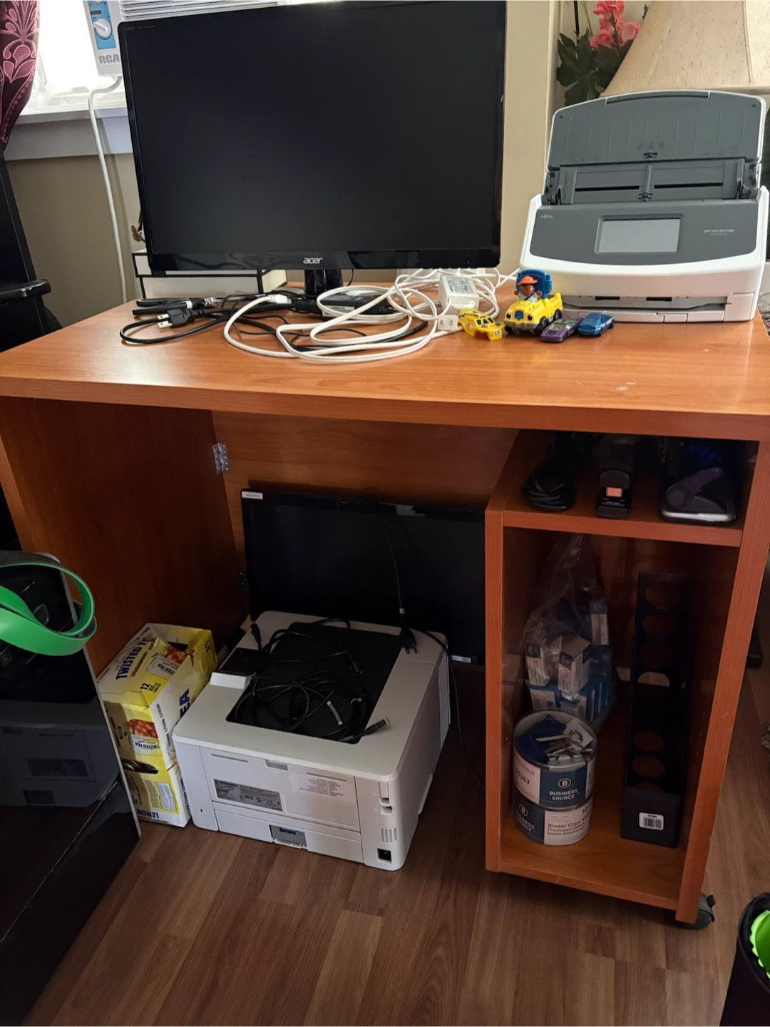 Wooden Computer Desk