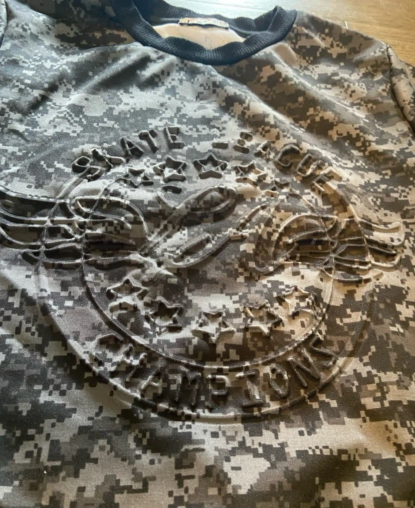 🏈 EUC: DEX Boys Digital Camo Crewneck Sweatshirt M 🏈 - photo 2