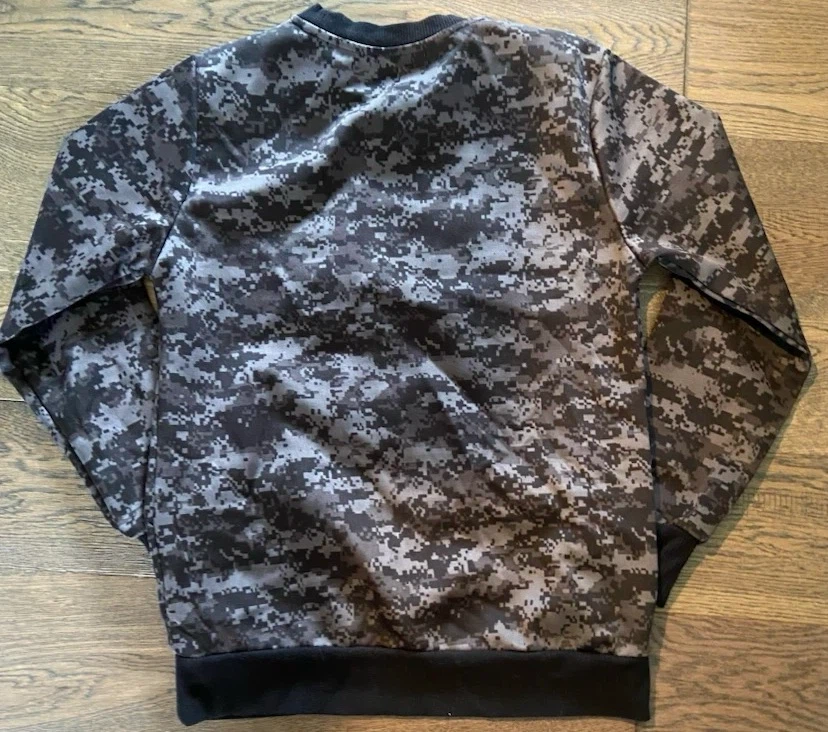 🏈 EUC: DEX Boys Digital Camo Crewneck Sweatshirt M 🏈 - photo 4
