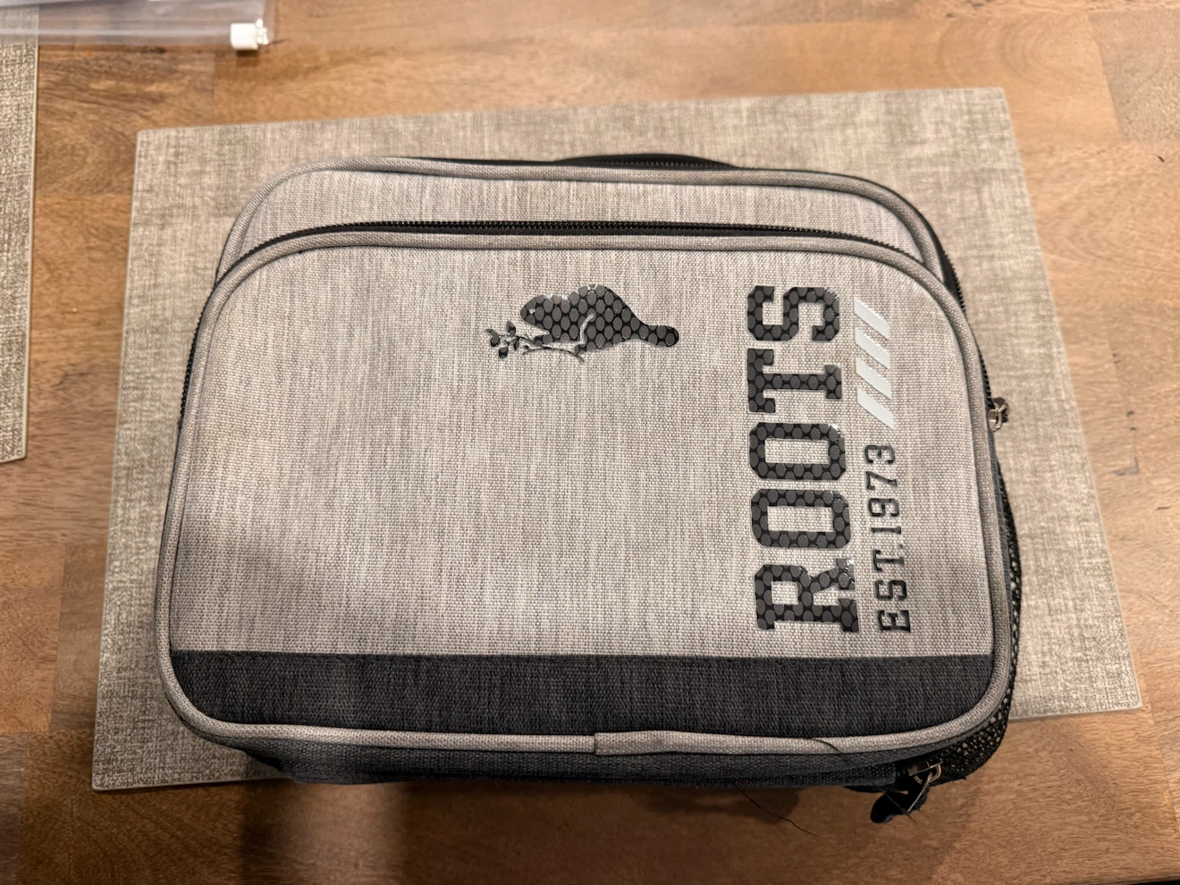 Roots insulated lunch bag