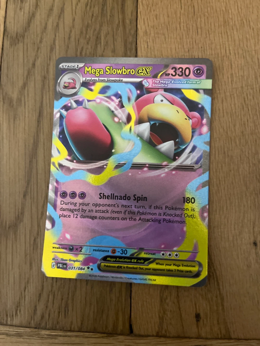 Mega Slowbro EX Pokemon Card
