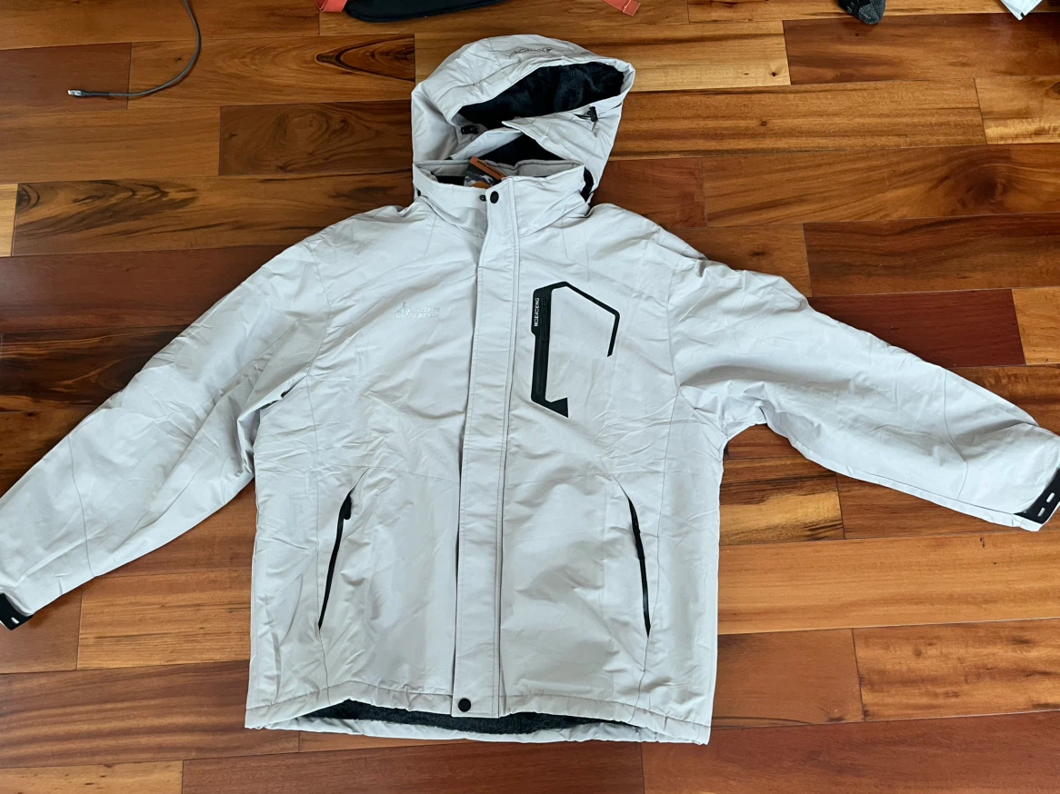 Moerdeng Mens Waterproof Winter Jacket