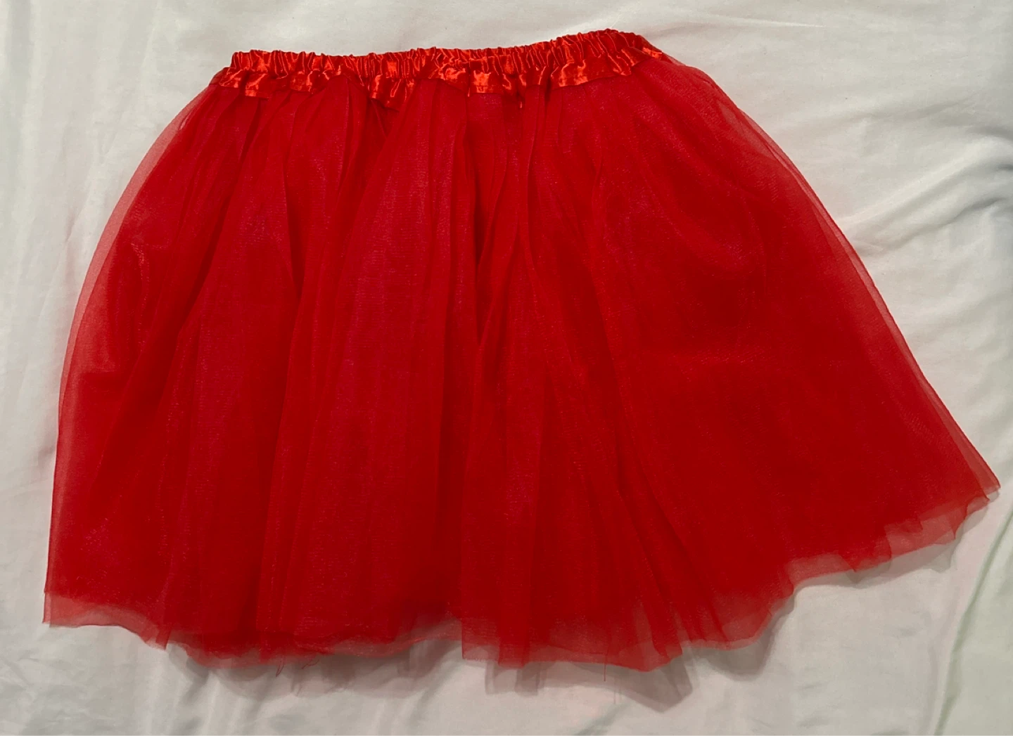 Dancina Girl’s Red Tutu Skirt SZ 8-13 Years 🏈