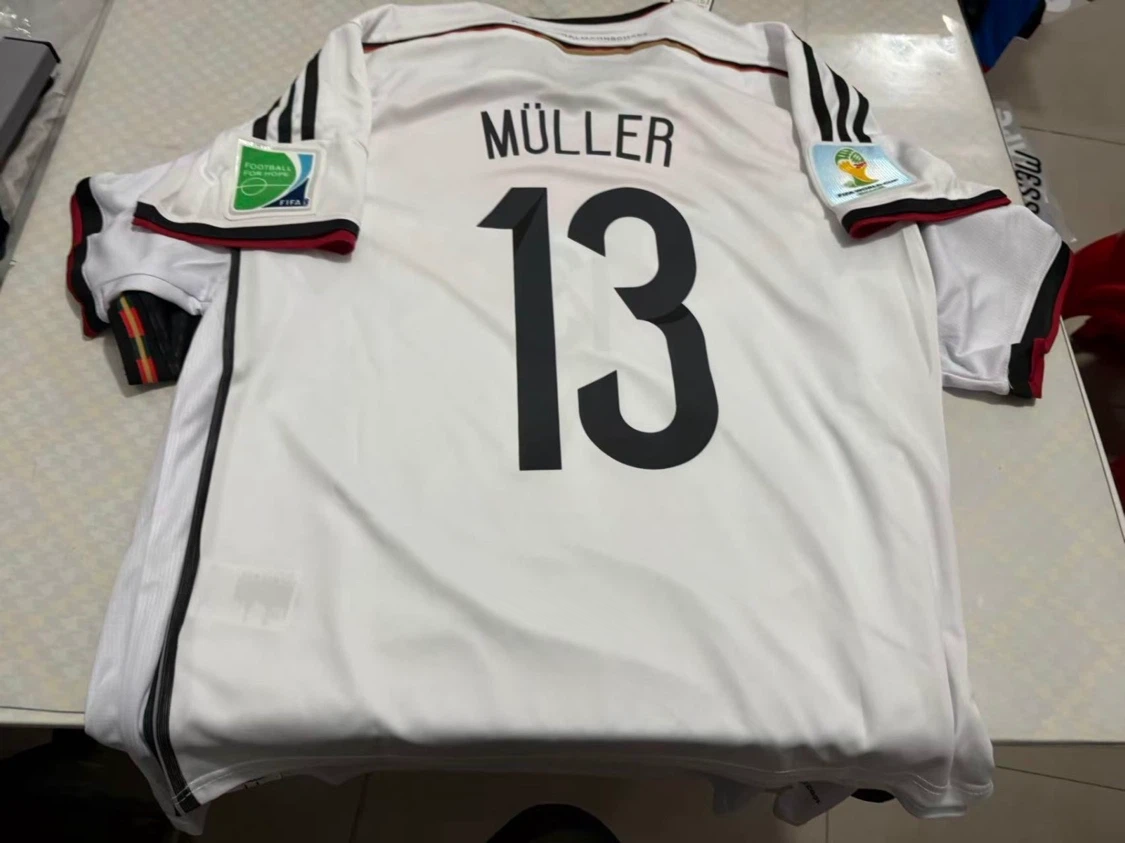 Germany Thomas Muller 2014 World Cup Jersey