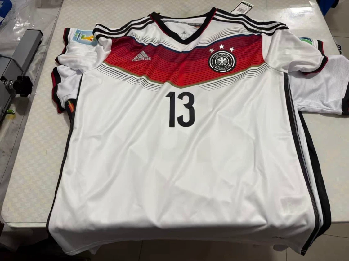 Germany Thomas Muller 2014 World Cup Jersey - photo 2