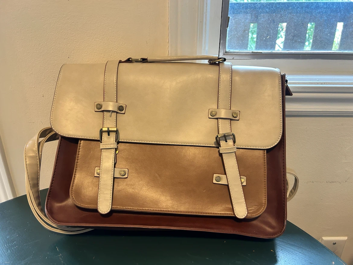 ECOSUSI Sombre Vintage Briefcase