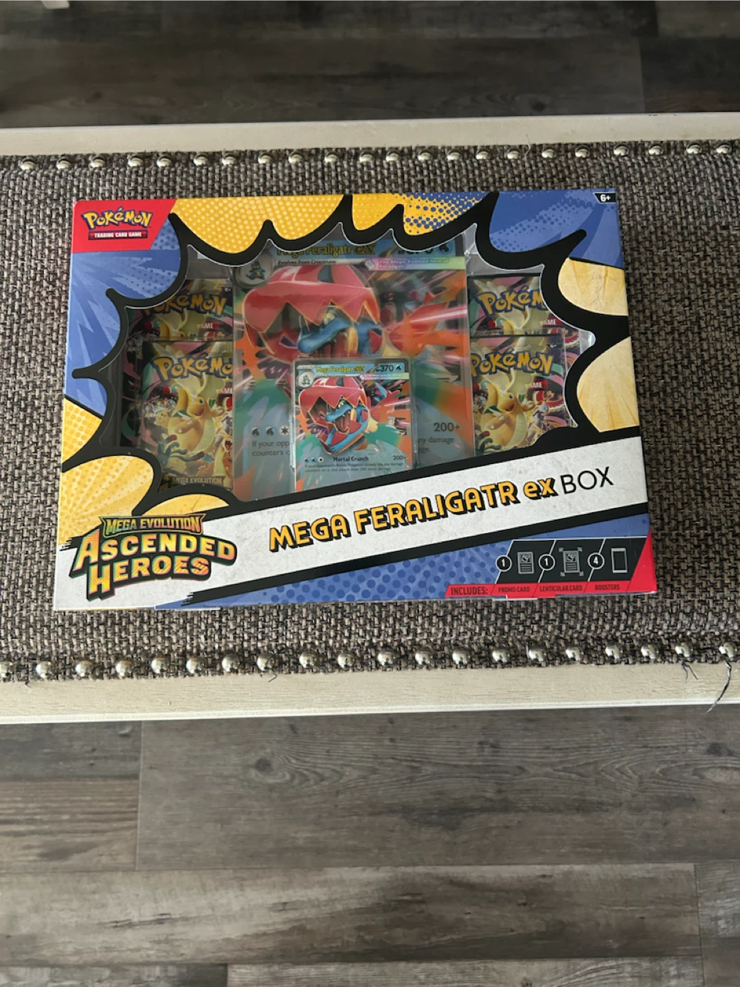 Pokemon Mega Feraligatr EX Box