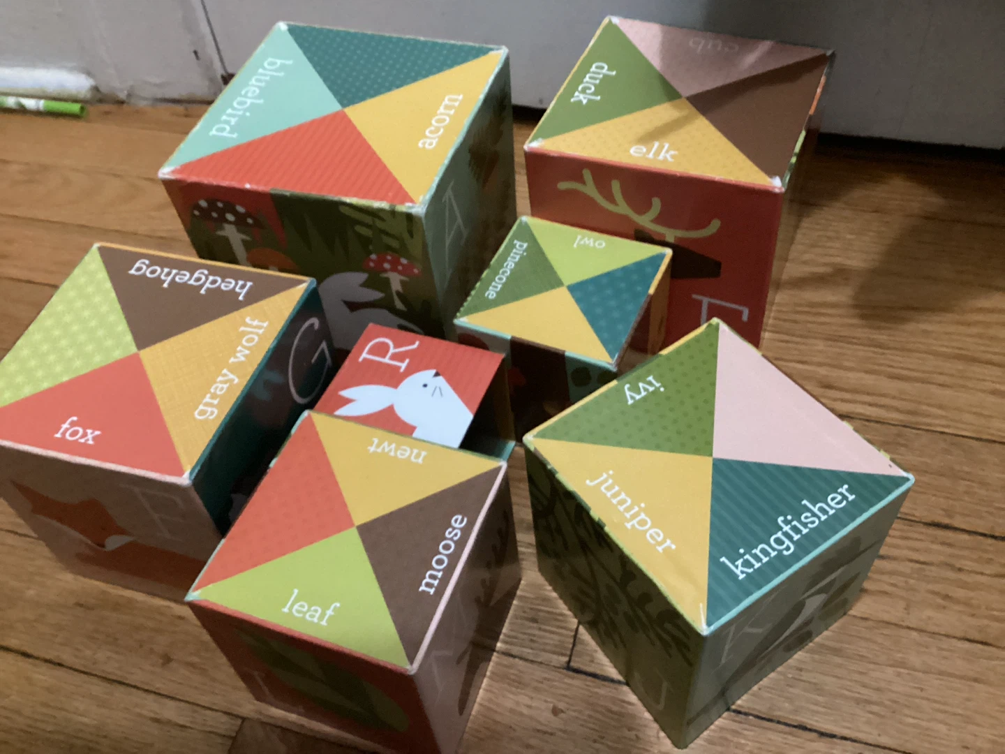 🏈 Alphabet Stacking Blocks Set