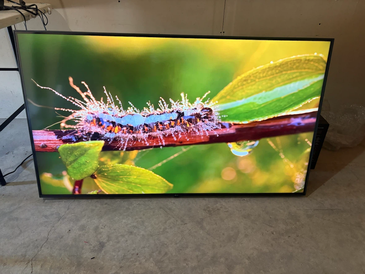 Big LG 4K Smart Television