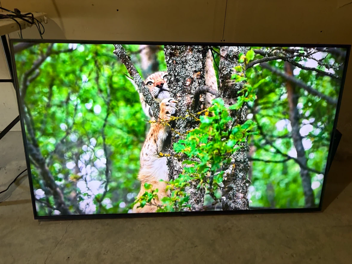 Big LG 4K Smart Television - photo 2