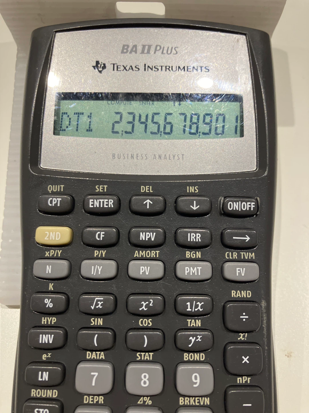 Texas Instruments BA II Plus Business Analyst Calculator - photo 3