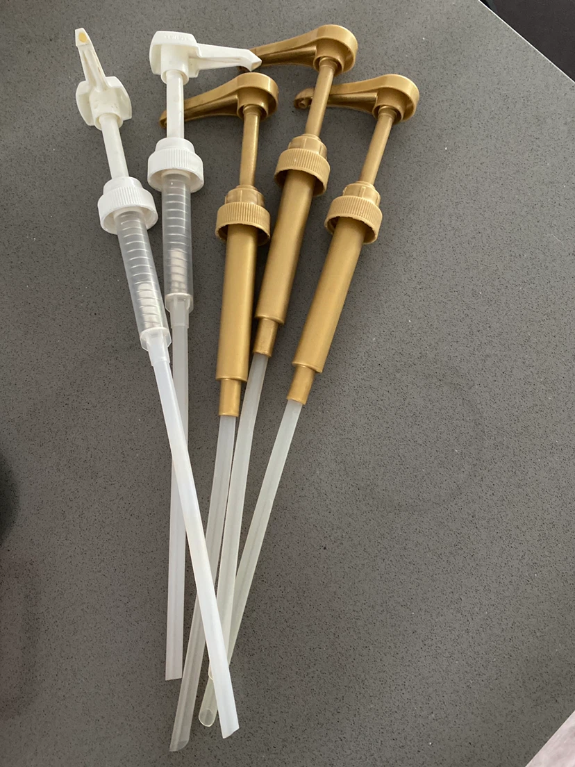 Set of 5 replacement pump dispensers
