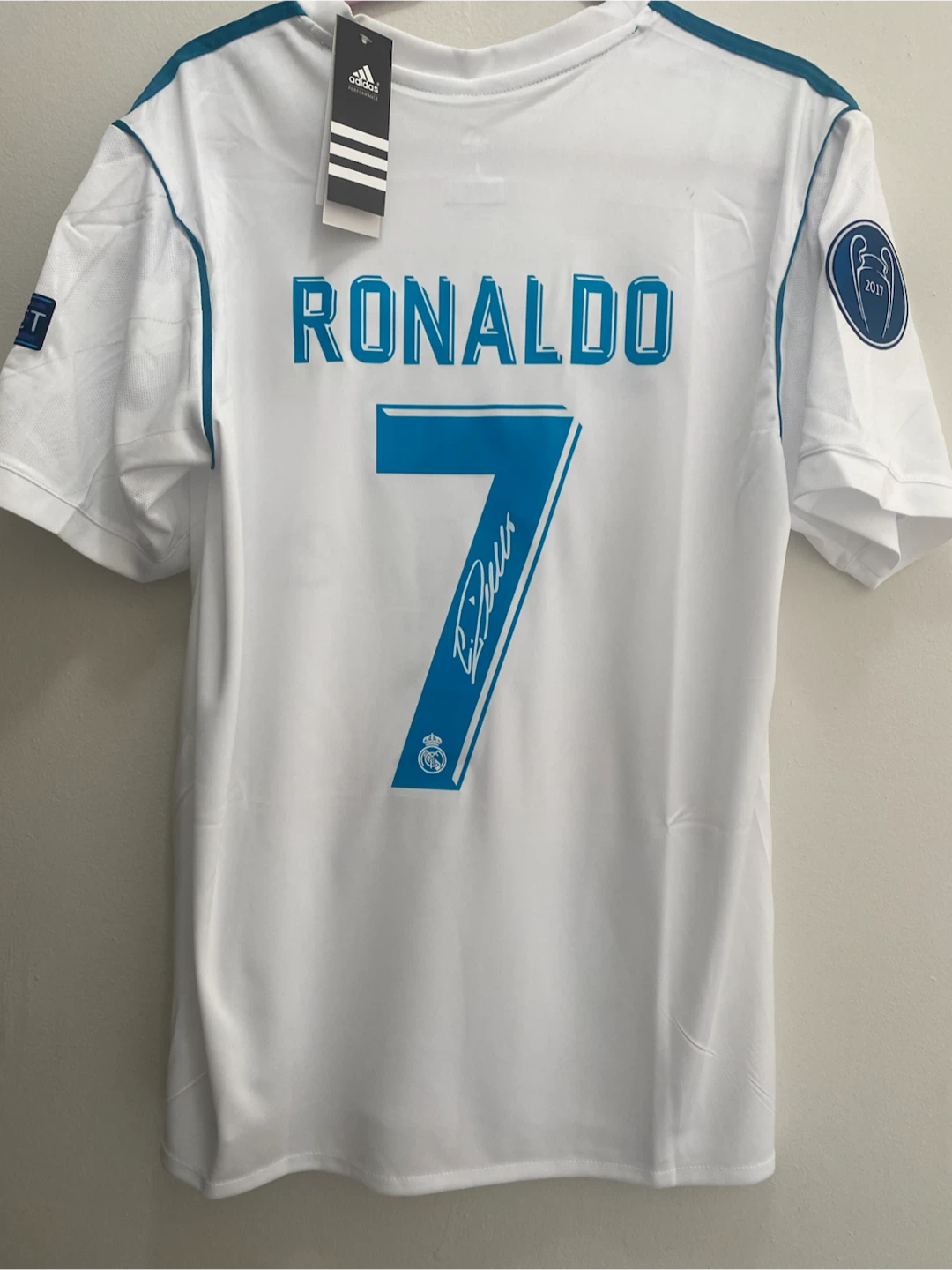 Real Madrid Ronaldo 7 Jersey size L - photo 2