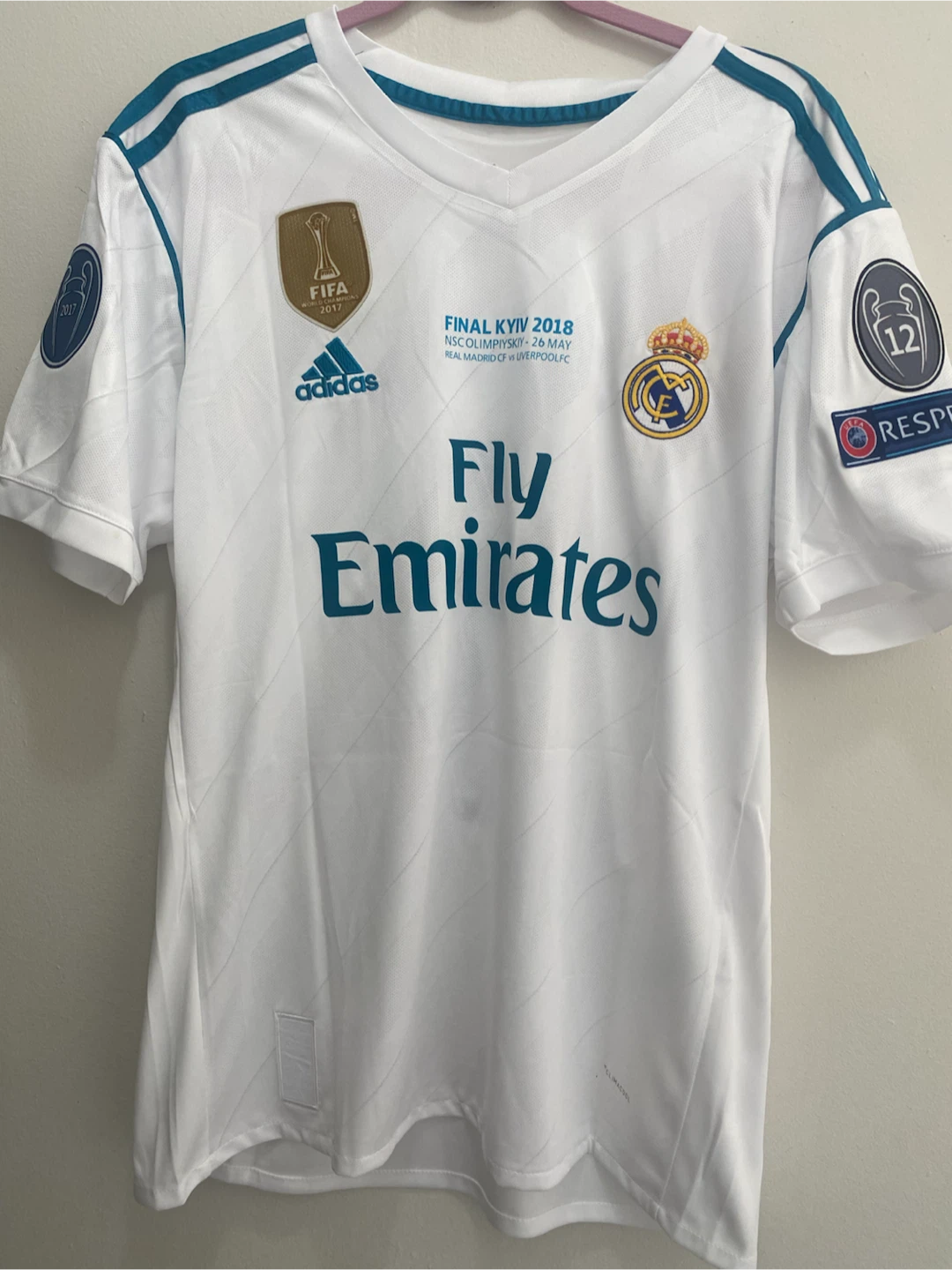 Real Madrid Ronaldo 7 Jersey size L - photo 3