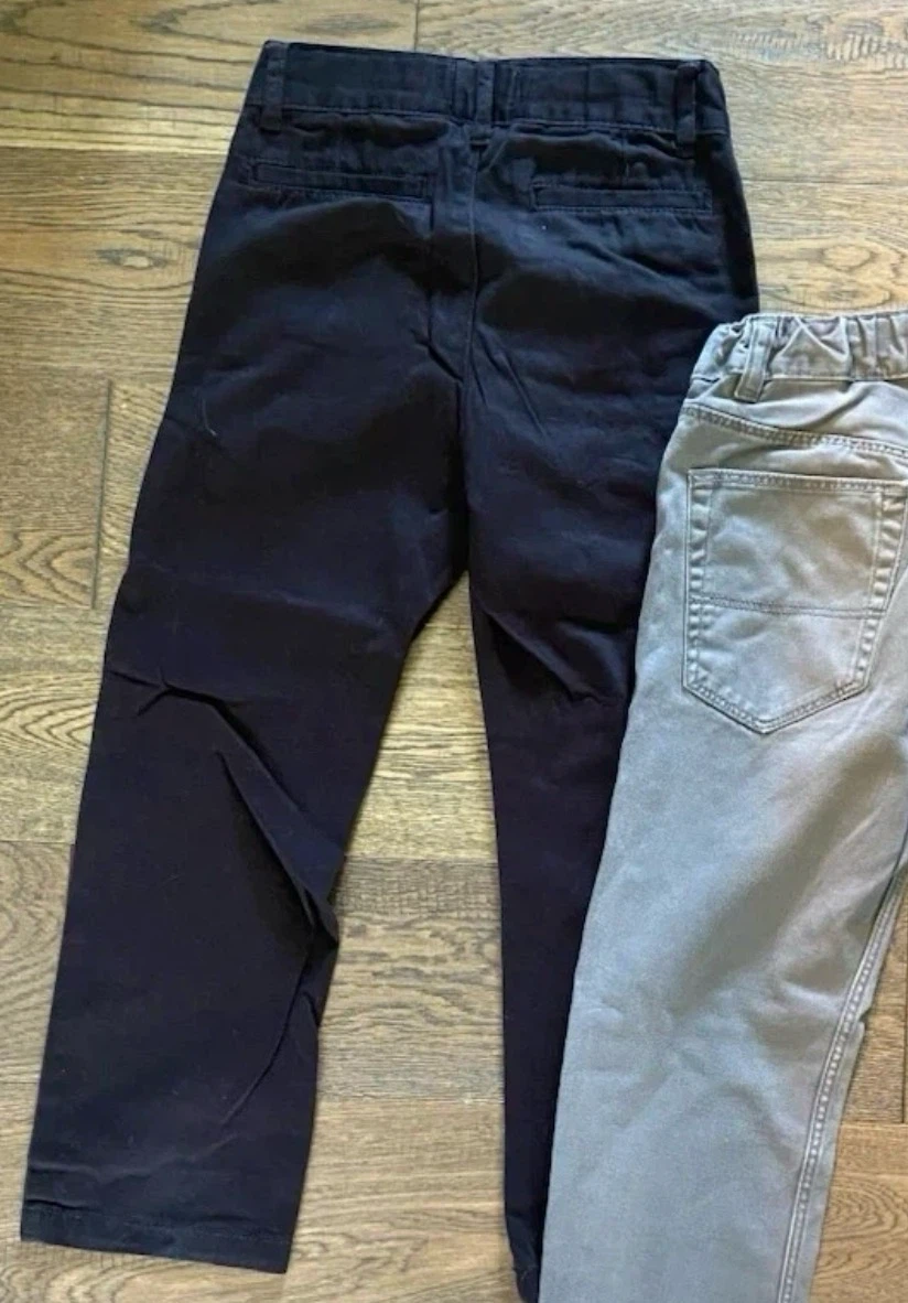 🏈 EUC Children's Place Boys Cotton Chino Pants Size 5 - photo 3