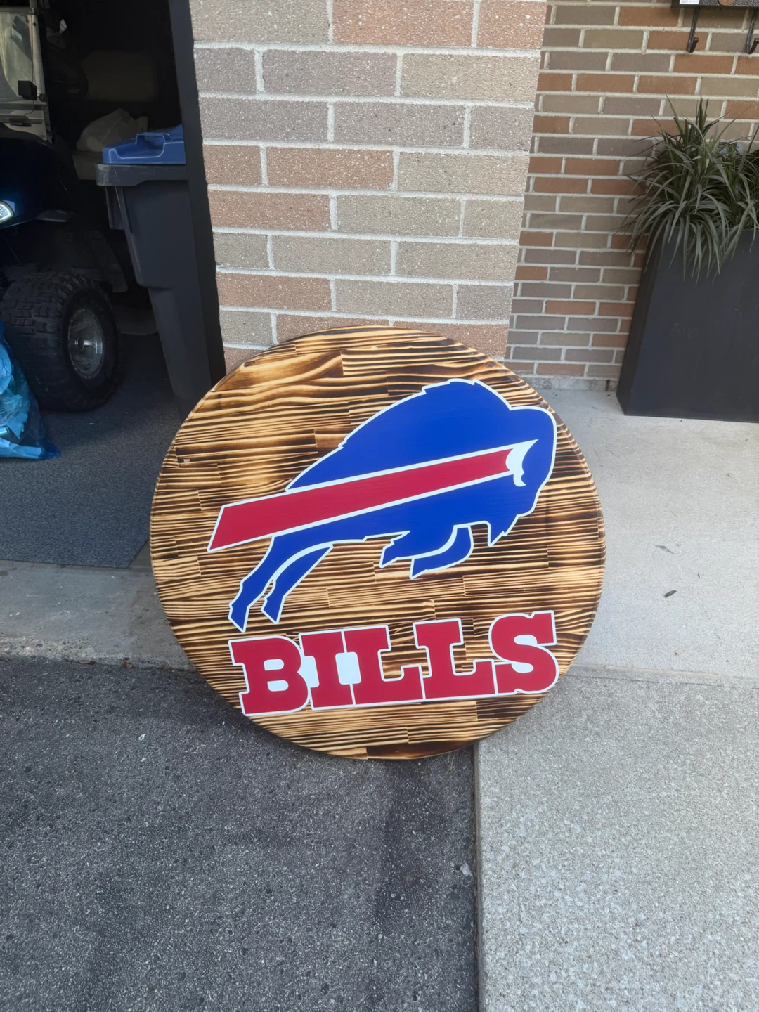 Buffalo Bills Wood Wall Art or table top