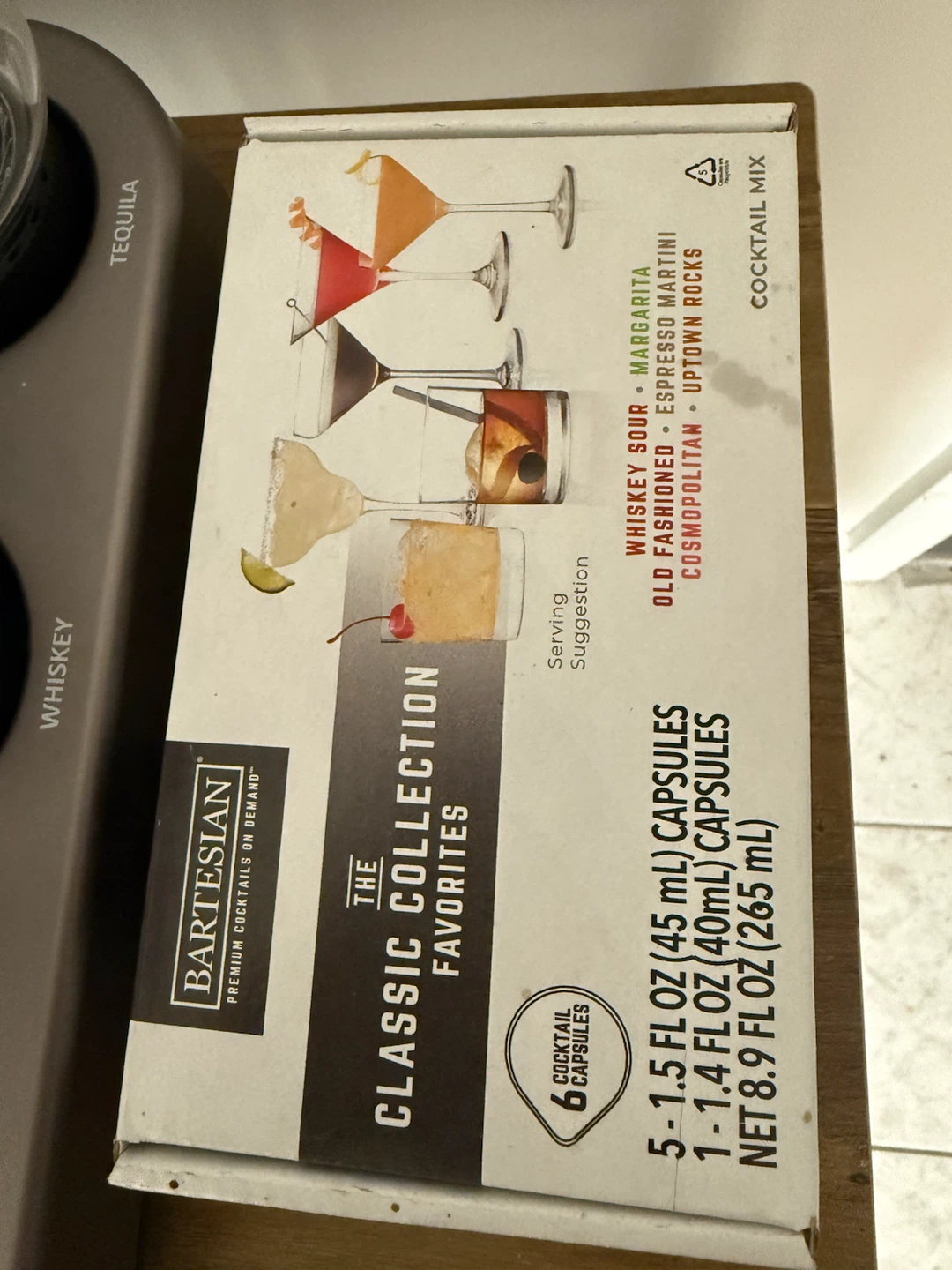 Bartesian Cocktail Maker with Classic Collection Capsules - photo 3