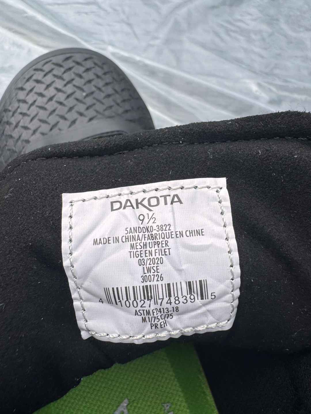 Dakota Work Boots Size 9.5 🏈 - photo 5